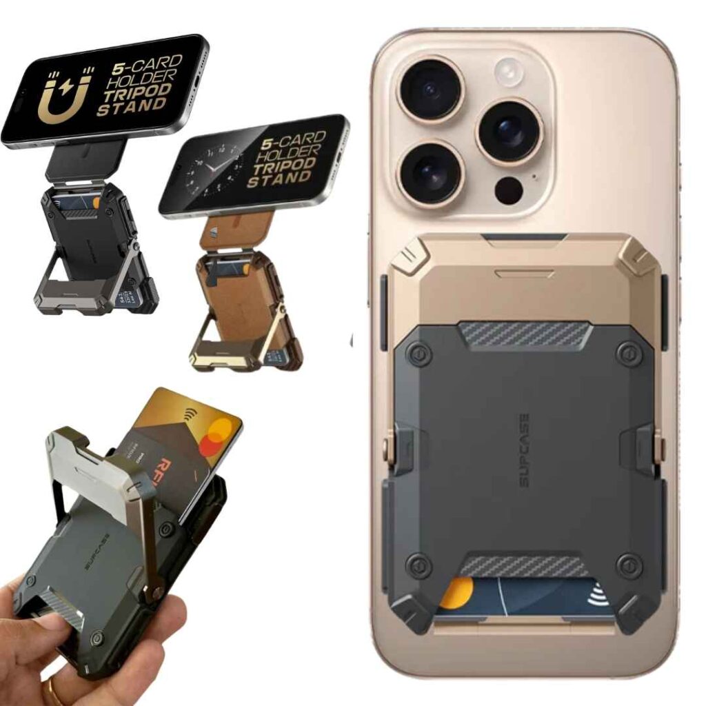Portafoglio e Portacarte Magnetico da attaccare al cellulare | Sicuro & Anti-smarrimento