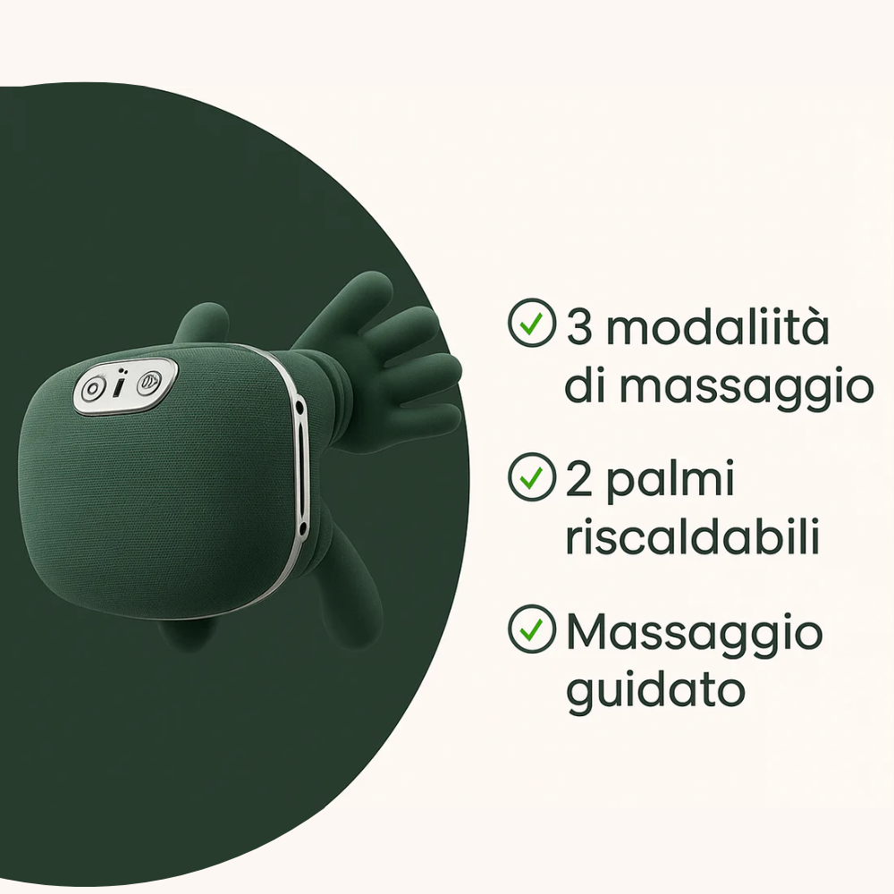 RoboTherapy - Massaggiatore rilassante per collo e schiena