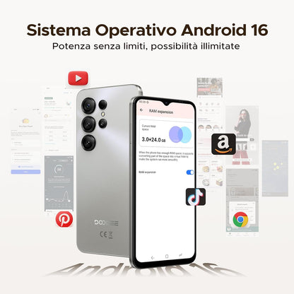 Smartphone Android 16 DOOGEE